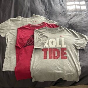 University of Alabama Nike (3) T-Shirt Bundle (XL)